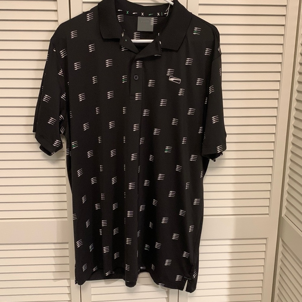 Men’s Puma XL Golf Shirt short sleeve, new condition w/tags, Warwick Hills Club